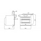 Aragaz Lofra RBI66MFT/CI, 60x60 cm, gaz, 4 arzatoare, grill, aprindere electronica, timer, crem