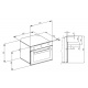 Aragaz Lofra RBI66MFT/CI, 60x60 cm, gaz, 4 arzatoare, grill, aprindere electronica, timer, crem