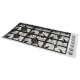 Aragaz Tecnogas P1X66M4VC, 60 cm, gaz, 4 arzatoare, grill, otel inoxidabil