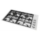 Aragaz Tecnogas P1X66M4VC, 60 cm, gaz, 4 arzatoare, grill, otel inoxidabil
