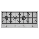 Aragaz Tecnogas P1X66M4VC, 60 cm, gaz, 4 arzatoare, grill, otel inoxidabil