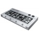 Plita incorporabila Foster Milano Rangetop 3154000, gaz, 120cm, 4 arzatoare, aprindere electrica, siguranta gaz, inox