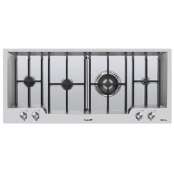 Aragaz Tecnogas P1X66M4VC, 60 cm, gaz, 4 arzatoare, grill, otel inoxidabil