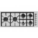Aragaz Tecnogas P1X66M4VC, 60 cm, gaz, 4 arzatoare, grill, otel inoxidabil