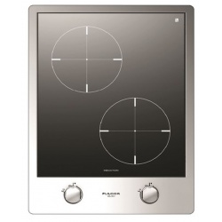 Plita incorporabila Fulgor Milano, CH 402 ID X, 40 cm, plita inductie, 2 zone gatit, timmer,booster, sticla neagra