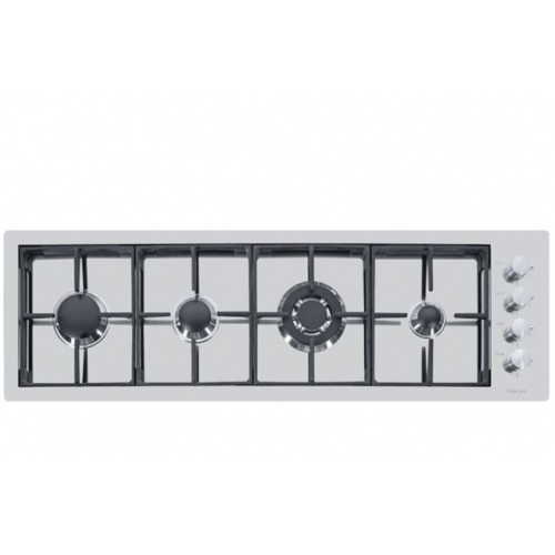 Aragaz Tecnogas P1X66M4VC, 60 cm, gaz, 4 arzatoare, grill, otel inoxidabil