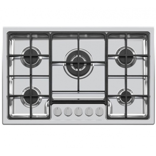 Aragaz Tecnogas P1X66M4VC, 60 cm, gaz, 4 arzatoare, grill, otel inoxidabil