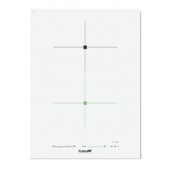 Plita incorporabila Foster S4000 Domino 7341245, instalare Q4/FT, inductie, 38cm, 2 zone de gatit, booster, alba