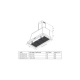 Hota decorativa Lofra Dolcevita 60 , 60 cm, 1 motor, 4 viteze, 800 m3/h, telecomanda, Alb