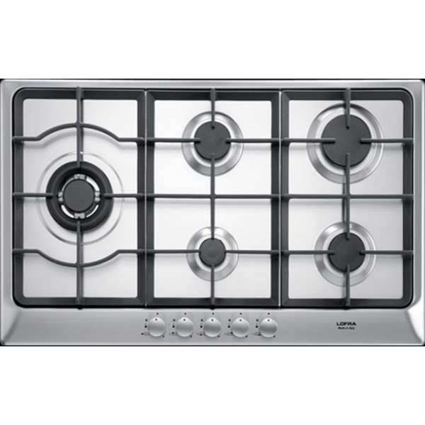 Aragaz Tecnogas P1X66M4VC, 60 cm, gaz, 4 arzatoare, grill, otel inoxidabil