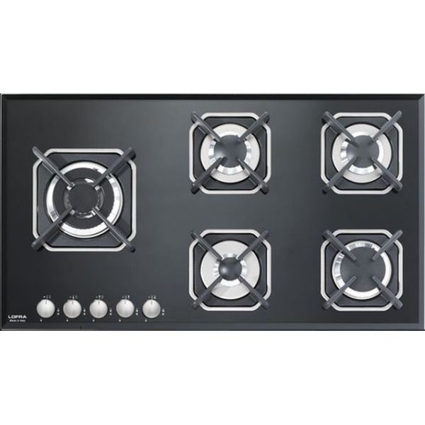 Aragaz Tecnogas P1X66M4VC, 60 cm, gaz, 4 arzatoare, grill, otel inoxidabil