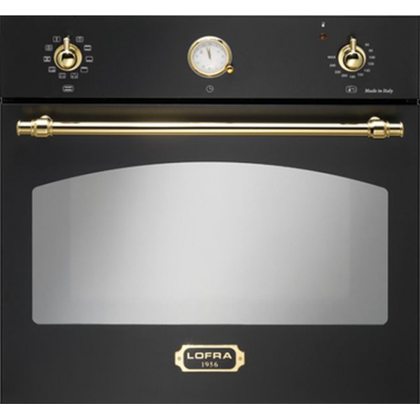 Aragaz Lofra RBI66MFT/CI, 60x60 cm, gaz, 4 arzatoare, grill, aprindere electronica, timer, crem