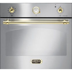 Aragaz Lofra RBI66MFT/CI, 60x60 cm, gaz, 4 arzatoare, grill, aprindere electronica, timer, crem