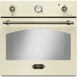 Aragaz Lofra RBI66MFT/CI, 60x60 cm, gaz, 4 arzatoare, grill, aprindere electronica, timer, crem