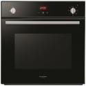 Cuptor incorporabil Fulgor Milano QLO 6007 MT BK, 60 cm, cuptor multifunctional electric, sticla neagra