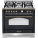Aragaz Lofra Dolcevita RNMG96GVGT/CI, 90x60 cm, gaz, 5 arzatoare, grill, aprindere electronica, timer, negru mat Aragaz Lofra Dolcevita RNMG96GVGT/CI, 90x60 cm, gaz, 5 arzatoare, grill, aprindere electronica, timer, negru mat