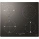Plita incorporabila Fulgor Milano, CH 604 ID TS BK, 60 cm, plita inductie, 4 zone gatit, timmer, sticla neagra