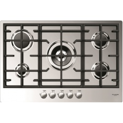 Plita incorporabila Fulgor Milano, CPH 765 GWK X, 76 cm, plita gaz, 5 arzatoare,sistem Stop-Gaz, butoane otel, inox,
