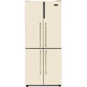 FRIGIDER HAIER HRF-628DF6, A+, 449 kWh/an, 380 L, 199 L, argintiu