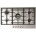 Plita incorporabila Fulgor Milano, CPH 905 GWK X, 90 cm, plita gaz, 4 arzatoare,sistem Stop-Gaz, butoane otel, inox,
