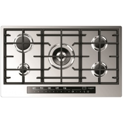 Plita incorporabila Fulgor Milano, CPH 1124 GWK TC X, 112 cm, plita gaz, 4 arzatoare,sistem Stop-Gaz, touch control, inox