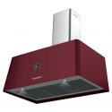 Hota decorativa Lofra Rainbow 90 , 90 cm, 1 motor, 4 viteze, 600 m3/h, Rosu burgundy