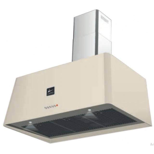 Hota decorativa Lofra Rainbow 90 , 90 cm, 1 motor, 4 viteze, 600 m3/h, Crem