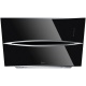 Hota design Baraldi Surf 01SUR090BL70, 90 cm, 700 m3/h, sticla neagra