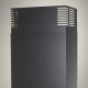 Hota design Baraldi Surf 01SUR090BL70, 90 cm, 700 m3/h, sticla neagra