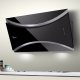 Hota design Baraldi Surf 01SUR090BL70, 90 cm, 700 m3/h, sticla neagra