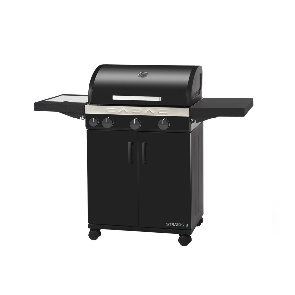 Gratar pe gaz cu arzator lateral CADAC STRATOS BLACK 3B+SB