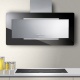 Hota design Baraldi Surf 01SUR090BL70, 90 cm, 700 m3/h, sticla neagra