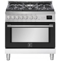 Aragaz Lofra RBI66MFT/CI, 60x60 cm, gaz, 4 arzatoare, grill, aprindere electronica, timer, crem