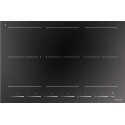 Plita incorporabila Barazza 1PIDS80N Space 80 cm, plita inductie, 6 zone gatit, aprindere electronica, sticla neagra