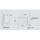 Aragaz Tecnogas P1X66M4VC, 60 cm, gaz, 4 arzatoare, grill, otel inoxidabil
