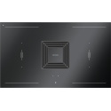 Plita incorporabila cu hota integrata Barazza 1PKZP9N, 90 cm, 4 zone gatit, aprindere electronica, sticla neagra