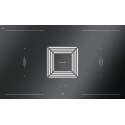 Aragaz Tecnogas P1X66M4VC, 60 cm, gaz, 4 arzatoare, grill, otel inoxidabil