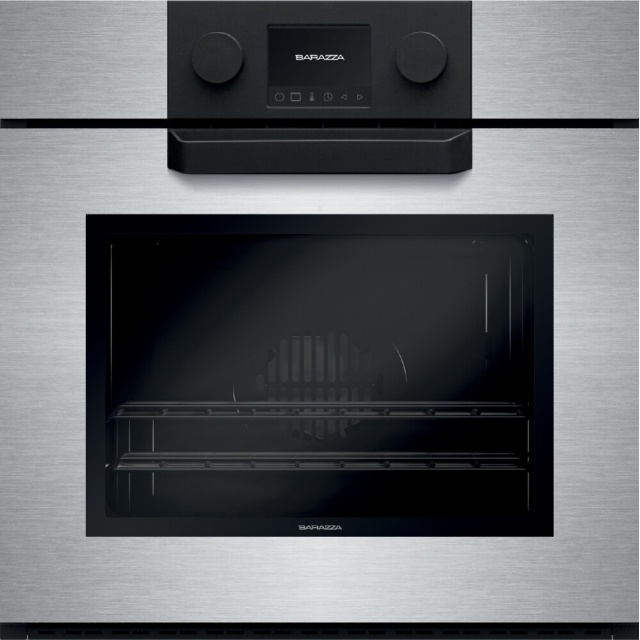 Cuptor incorporabil BARAZZA 1FEVSP, 60cm, 65l, display touch screen, inox periat