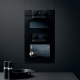 Cuptor incorporabil multifunctional BARAZZA 1FEVEPN, 60x60cm, 65l, touch screen, negru