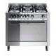Aragaz Lofra RBI66MFT/CI, 60x60 cm, gaz, 4 arzatoare, grill, aprindere electronica, timer, crem