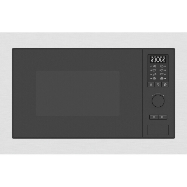 Cuptor cu microunde incorporabil Barazza Feel 1MCFY 60 cm 34l Touch Control inox antiamprenta