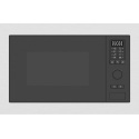 Cuptor cu microunde incorporabil Barazza 1MOI 40x60 cm 25l Touch Control inox satinat - negru