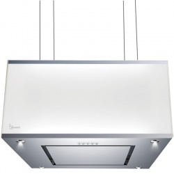 Hota design Baraldi Surf 01SUR090BL70, 90 cm, 700 m3/h, sticla neagra