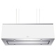 Hota design suspendata Baraldi Diade 01DIA060STW80, 60 cm, 800 m3/h, sticla alba/inox Hota design suspendata Baraldi Diade 01DIA060STW80, 60 cm, 800 m3/h, sticla alba/inox