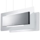 Hota design suspendata Baraldi Trisia Appesa 01TRSAP090STW80, 90 cm, 800 m3/h, sticla alba/inox Hota design suspendata Baraldi Trisia Appesa 01TRSAP090STW80, 90 cm, 800 m3/h, sticla alba/inox