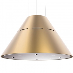 Hota design Baraldi Surf 01SUR090BL70, 90 cm, 700 m3/h, sticla neagra