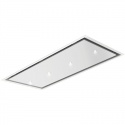 Hota design Baraldi Surf 01SUR090BL70, 90 cm, 700 m3/h, sticla neagra
