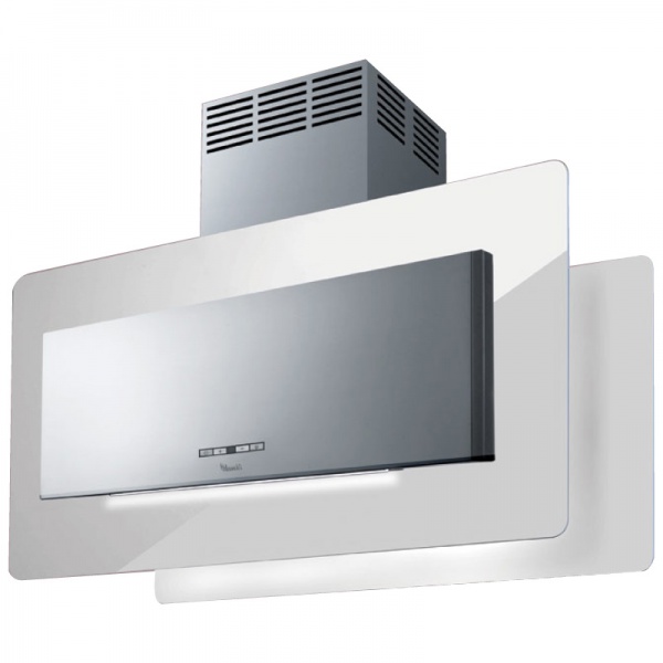 Hota design Baraldi Surf 01SUR090BL70, 90 cm, 700 m3/h, sticla neagra