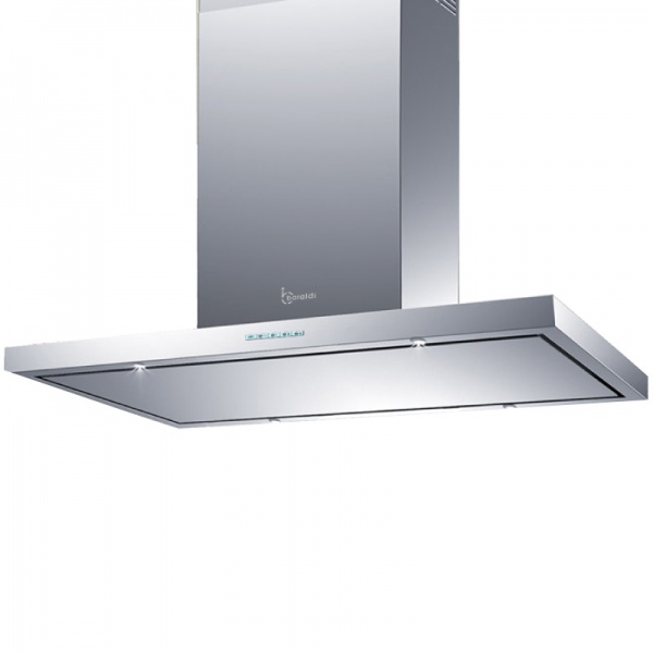 Hota design Baraldi Surf 01SUR090BL70, 90 cm, 700 m3/h, sticla neagra