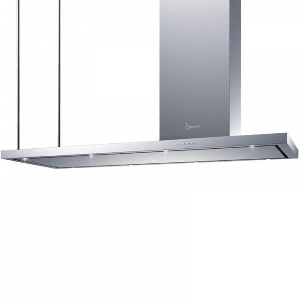 Hota design Baraldi Surf 01SUR090BL70, 90 cm, 700 m3/h, sticla neagra